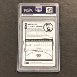 2021-22 NBA Hoops Panini Prizm #180 Devonte' Graham Signed Card AUTO PSA/DNA Slabbed Pelicans