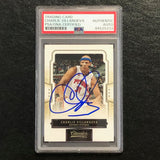 2009-10 Classics Basketball #44 Charlie Villanueva Signed Card AUTO PSA/DNA Slabbed Pistons