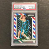 2018-19 Panini Prizm #246 DONTE DIVINCENZO Signed Card AUTO PSA/DNA Slabbed RC Bucks