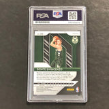 2018-19 Panini Prizm #246 DONTE DIVINCENZO Signed Card AUTO PSA/DNA Slabbed RC Bucks