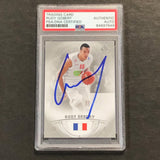 2013-14 Spa Basketball Upper Deck #49 Rudy Gobert Signed PSA Slabbed RC France