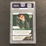 2018-19 Panini Prizm #246 DONTE DIVINCENZO Signed Card AUTO PSA/DNA Slabbed RC Bucks