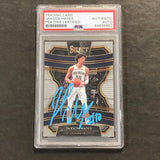 2019-20 Select Basketball Panini #34 Jaxson Hayes Signed Card PSA Slabbed RC Pelicans