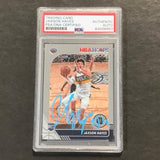 2020-21 NBA Hoops #205 Jaxson Hayes Signed Card AUTO PSA Slabbed Pelicans