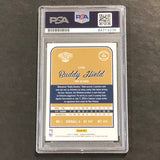 2016-17 Panini Donruss #156 Buddy Hield Signed Card AUTO PSA Slabbed Pelicans RC
