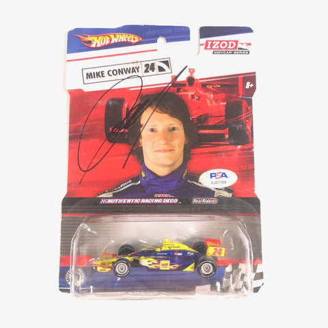 MIKE CONWAY Signed Hot Wheels Toybox PSA/DNA Racing