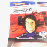 MIKE CONWAY Signed Hot Wheels Toybox PSA/DNA Racing