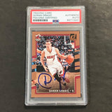 2017-18 Panini Donruss #76 Goran Dragic Signed Card AUTO PSA/DNA Slabbed Heat