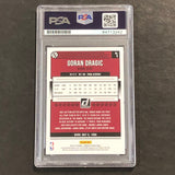 2018-19 Panini Donruss #5 Goran Dragic Signed Card AUTO PSA/DNA Slabbed Heat