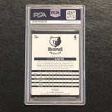 2014-15 NBA Hoops #107 Kosta Koufos signed Card Auto 10 PSA Slabbed Grizzlies