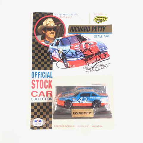 Richard Petty Signed Road Champs Toybox PSA/DNA Nascar Racing