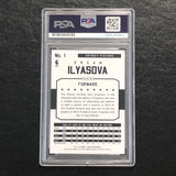 2015-16 NBA Hoops #1 Ersan Ilyasova Signed Card AUTO PSA Slabbed Pistons