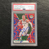 2019 Mosaic Blue Reactive #135 DONTE DIVINCENZO Signed Card AUTO PSA/DNA Slabbed Bucks