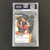 2021 Panini Threads Rookie Memorabilia #TRM-JG Josh Giddey Signed Relic Card AUTO PSA Slabbed RC Thunder