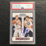 2016-17 Panini Contenders #16 Kyle Wiltjer Signed Card AUTO 10 PSA Slabbed Gonzaga