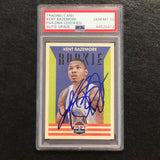 2012-13 Panini Past & Present #181 KENT BAZEMORE Signed Card AUTO 10 PSA Slabbed RC Warriors