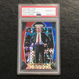 2017-18 Panini Prizm Red White Blue #100 Rick Carlisle Signed Card AUTO 10 PSA Slabbed Mavericks