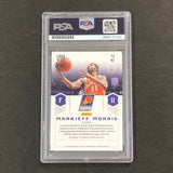 2012-13 Prestige Prestigious Picks #12 Markieff Morris Signed Card AUTO PSA Slabbed Suns