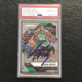 2016-17 Panini Prizm #50 Jordan Mickey Signed Card AUTO 10 PSA/DNA Slabbed Celtics