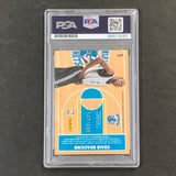 2010-11 Panini Threads #5 Craig Brackins Signed Card AUTO PSA/DNA Slabbed RC Hornets