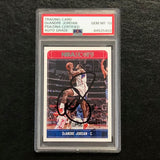 2017-18 NBA Hoops #44 DeAndre Jordan Signed Card AUTO 10 PSA Slabbed Clippers