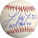 Luis Ortiz signed baseball BAS Beckett Baltimore Orioles autographed