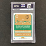 2016-17 Donruss #24 Jordan Mickey Signed Card AUTO 10 PSA/DNA Slabbed Celtics