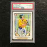 2014 Bowman #BP-19 Billy Burns Signed Card PSA Slabbed Auto A's