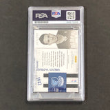 2010-11 Panini Rookies & Stars #26 Greivis Vasquez Signed Relic Card AUTO 10 PSA Slabbed Grizzlies