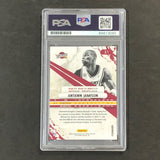 2010-11 Panini Rookies & Stars #21 Antawn Jamison Signed Card AUTO PSA Slabbed Cavaliers
