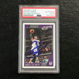 2016-17 NBA Hoops #199 Ben McLemore Signed Card AUTO PSA Slabbed Kings