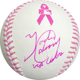 Yadier Alvarez signed BCA baseball BAS Beckett Los Angeles Dodgers autographed