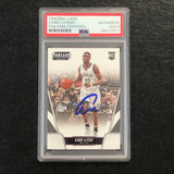 2016-17 Panini Threads #172 Caris Levert Signed Card AUTO PSA Slabbed Nets RC