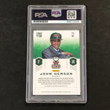 2012-13 Panini Prestige Prestigious Picks #58 John Henson Signed Card AUTO PSA Slabbed Bucks