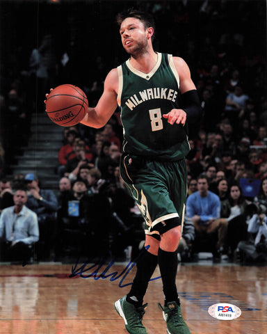 Mathew Dellavedova signed 8x10 photo PSA/DNA Milwaukee Bucks Autographed