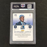 2012-13 Panini Prestige Prestigious Picks #75 Bernard James Signed Card AUTO PSA Slabbed Mavericks