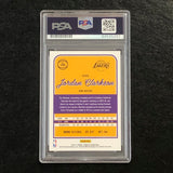 2016-17 DONRUSS #150 Jordan Clarkson Signed Card AUTO PSA Slabbed Lakers