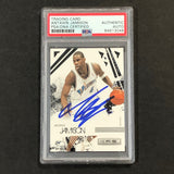 2009-10 Panini Rookies & Stars #97 Antawn Jamison Signed Card AUTO PSA Slabbed Wizards