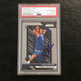 2018-19 Panini Prizm #37 Josh Okogie Signed Rookie Card AUTO PSA Slabbed RC Timberwolves