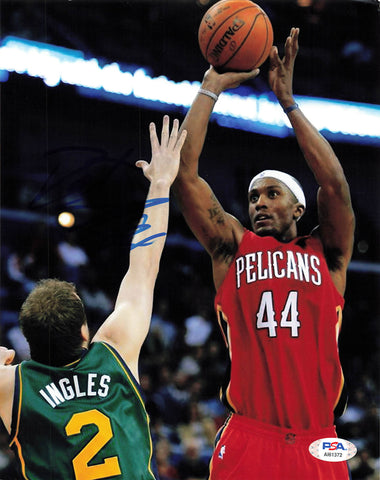 DANTE CUNNINGHAM signed 8x10 photo PSA/DNA New Orleans Pelicans Autographed
