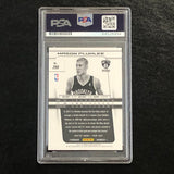 2013-14 Panini Prizm #288 Mason Plumlee Signed Card AUTO PSA Slabbed RC Nets