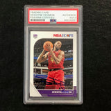 2019-20 NBA Hoops #278 Dewayne Dedmon Signed Card AUTO PSA Slabbed Kings