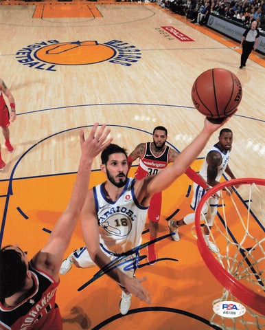 Omri Casspi signed 8x10 photo PSA/DNA Warriors Autographed