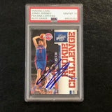 2009-10 Panini Season Update #9 Jonas Jerebko Signed Card AUTO 10 PSA Slabbed Pistons