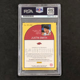 2021 NBA Hoops Tribute #JR-JSM Justin Smith Signed Card AUTO 10 PSA Slabbed Arkansas Razorbacks