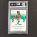 2012-13 Panini Prestige Prestigious Picks #66 Fab Melo Signed Card AUTO 10 PSA Slabbed Celtics