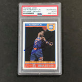 2013-14 NBA Hoops #284 Tim Hardaway Jr. Signed Card AUTO PSA Slabbed RC Knicks