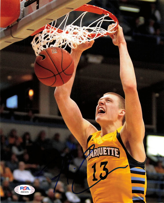 Henry Ellenson signed 8x10 photo PSA/DNA Marquette Golden Eagles Autographed