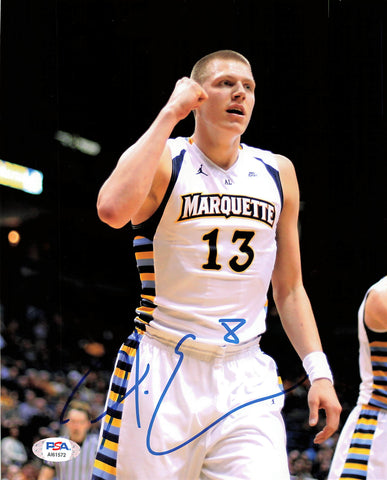 Henry Ellenson signed 8x10 photo PSA/DNA Marquette Golden Eagles Autographed