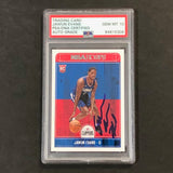 2017-18 NBA HOOPS #289 JAWUN EVANS Signed Card AUTO 10 PSA Slabbed RC Clippers